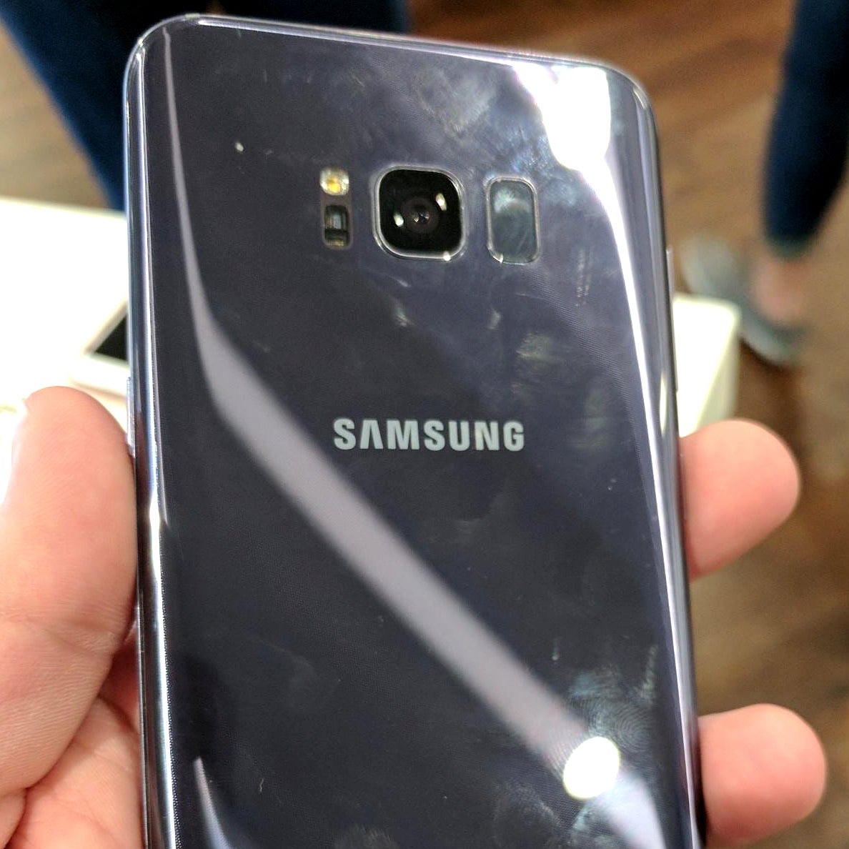 Samsung Galaxy s8 серый