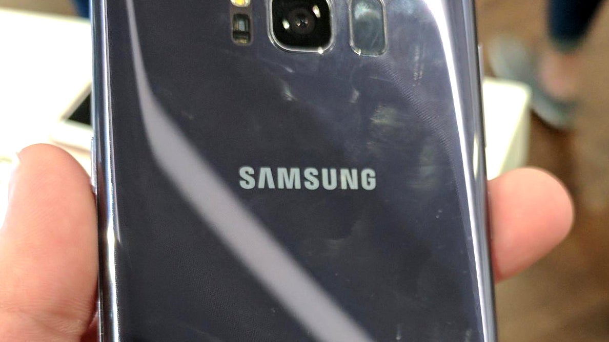 Check out these claimed Galaxy S8+ live shots in oily Orchid Grey