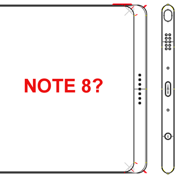 Alleged Note 8 specs and schematics tip 6.4