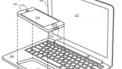 Apple patent shows iPhone docking into a MacBook shell