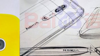 Alleged fllagship Nokia sketching flaunts Zeiss-branded dual camera