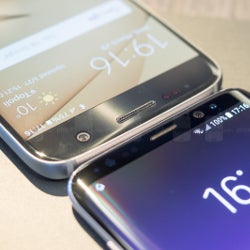 So, there's no flat screen variant of the Galaxy S8. What do you think about that?