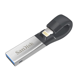 SanDisk iXpand flash drive adds 32GB to 256GB of additional storage to your iOS device