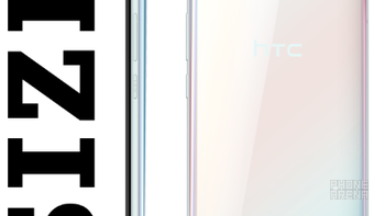 HTC U11 size comparison versus the Galaxy S8, S8+, LG G6, iPhone 7, OnePlus 3T, and Sony XZ Premium