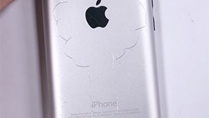 Here's a scratch, burn, and bend test of the... original Apple iPhone