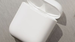 Apple AirPods case doubles as stand for the iPhone