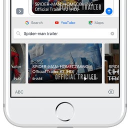Google Gboard for iOS now integrates Maps, YouTube, and a drawing feature