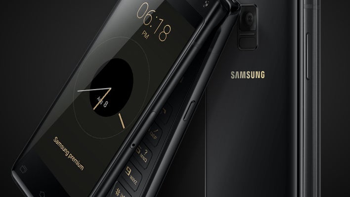 Meet the exotic new Samsung flip phone - PhoneArena