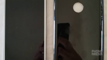 Alleged Pixel XL 2 case compared to original Pixel and Galaxy S8 – yeah, it's big
