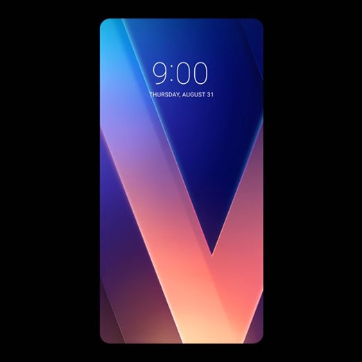 LG V30 wallpaper making video PhoneArena