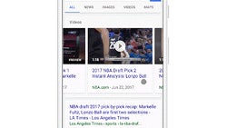 Video previews will now appear in Google search results on Android