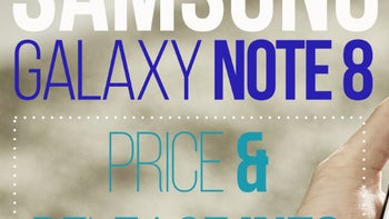 Samsung Galaxy Note 8: price and release date on AT&T, Verizon, T-Mobile and Sprint