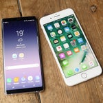 Galaxy Note 8 vs iPhone 7 Plus: first look