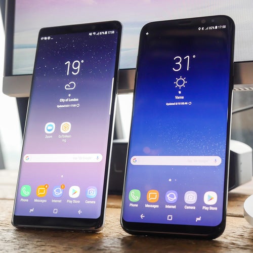 Samsung Galaxy Note 8 vs Galaxy S8+ - PhoneArena