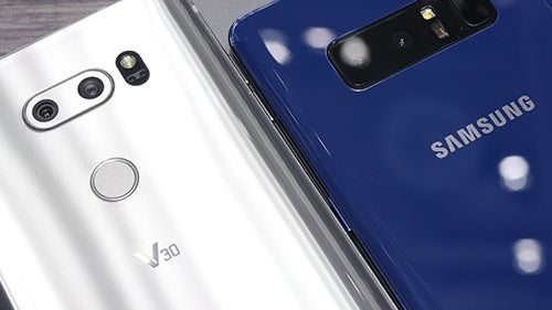 LG V30 vs. Samsung Galaxy Note 8: first-look ultra-widescreen phablet comparison