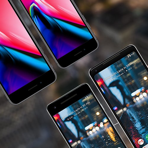 Pixel 2 and Pixel 2 XL vs iPhone 8 and iPhone 8 Plus a specs
