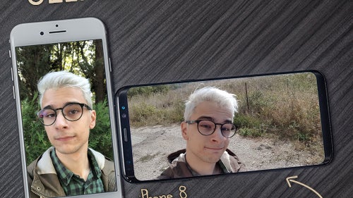 iPhone 8 vs Samsung Galaxy S8: selfie camera comparison