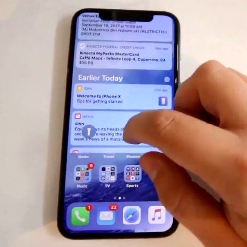 Apple iPhone X video preview does a short demo of the new features ...
