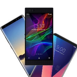 Razer Phone vs Galaxy Note 8 vs LG V30: specs comparison
