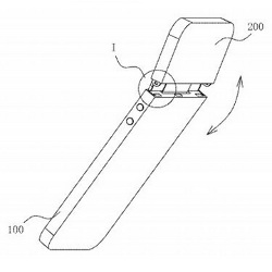 Oppo patent application reveals phone with a foldable top
