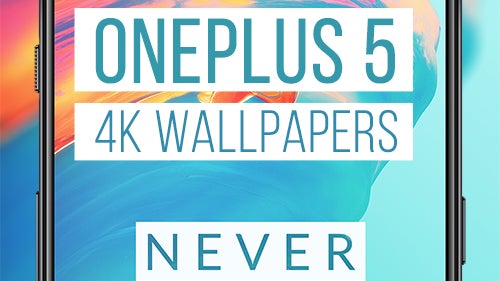 Get the new OnePlus 5T wallpapers in 4K
