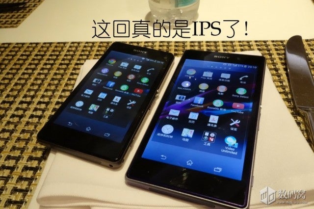 Upcoming Sony Xperia Z1s (mini) gets sized with the Z1, starts a new rumor