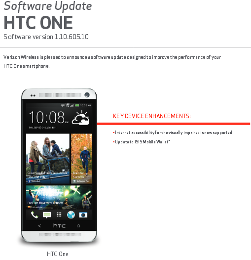Verizon's HTC One now has support for mobile payment system ISIS - HTC One update for Verizon adds ISIS support