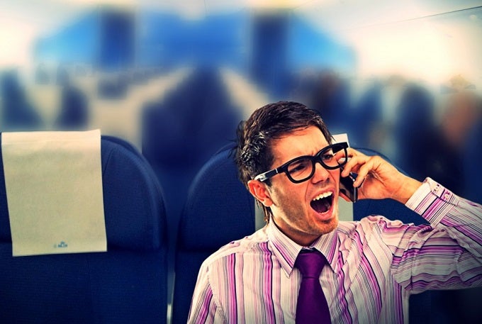 Dear FCC and airlines: Please do not let me make phone calls on a plane