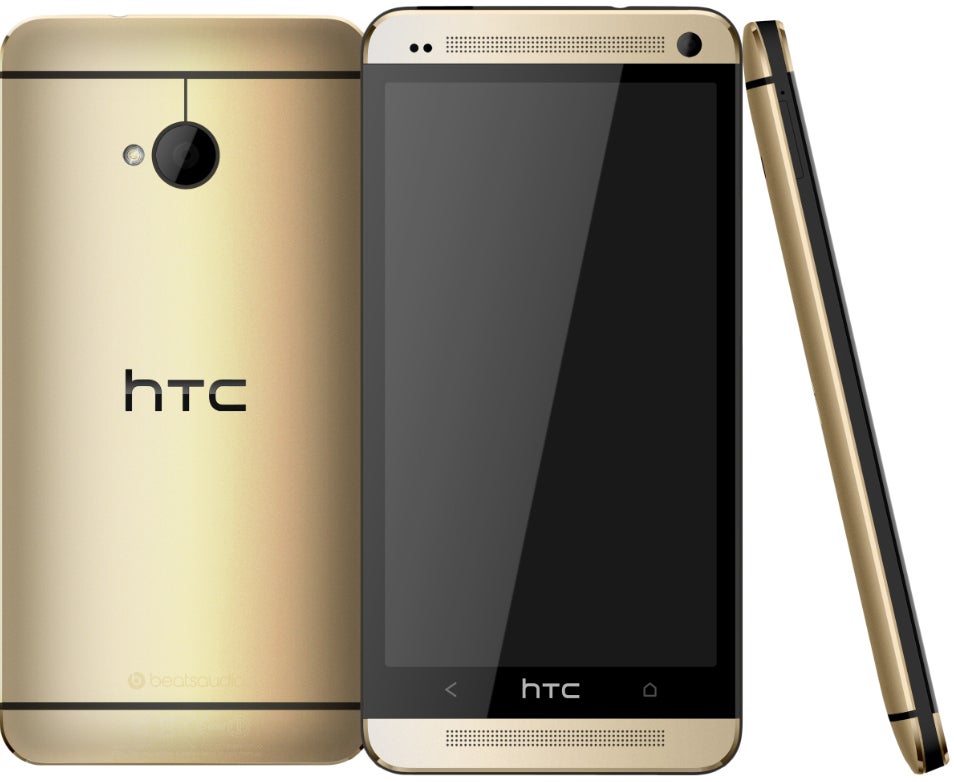 It's official: golden HTC One now a carat-free reality