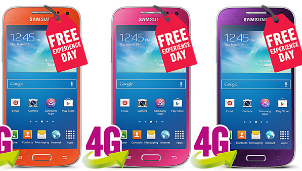 Get the Samsung Galaxy s4 mini in pink, orange or purple from Carphone Warehouse - Carphone Warehouse has orange, pink and purple Samsung Galaxy S4 mini handsets, free on contract