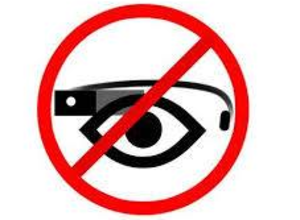 Lost Lakes logo promoting its ban on Google Glass - Google Glass wearing customer gets the boot from Seattle restaurant