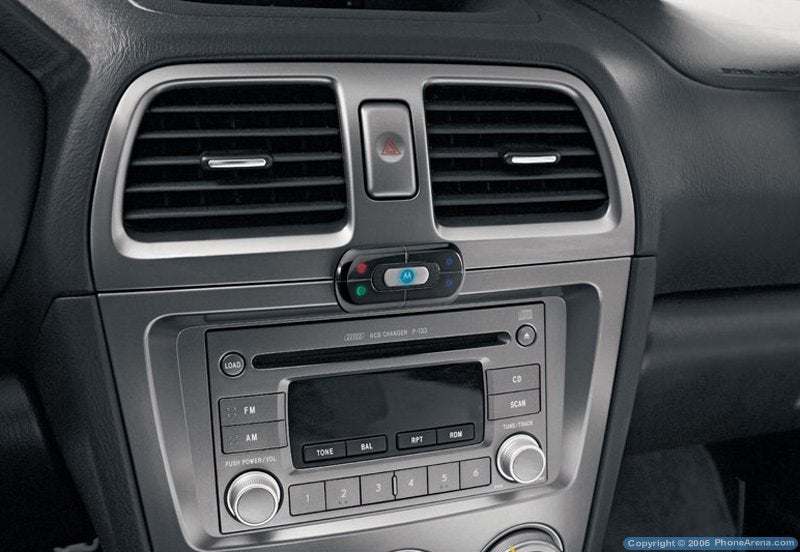 Motorola T605 - Bluetooth car kit that supports stereo music