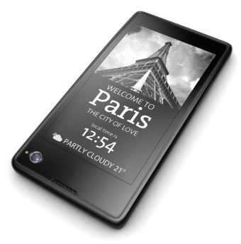 YotaPhone, the smartphone with a second always-on e-ink screen, is now official
