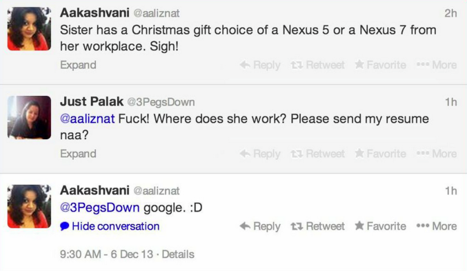 Forum thread confirms Google&#039;s holiday gifts for 2013 - Google giving employees holiday gift of Nexus 5 or Nexus 7?