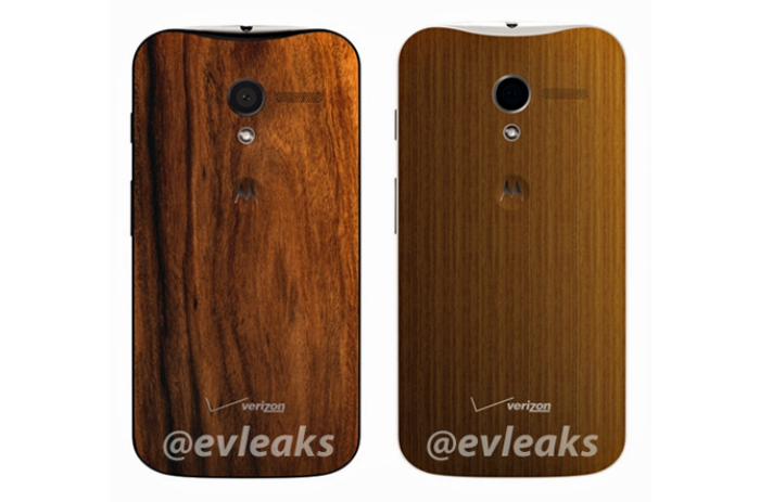 Leaked pic shows wooden backs that are coming to the Moto X "very soon"