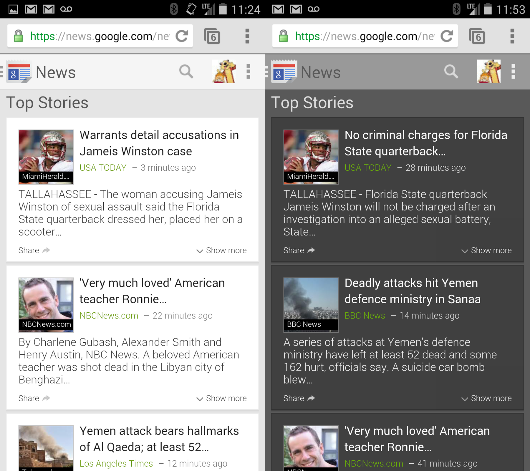 Google News mobile website gets major redesign