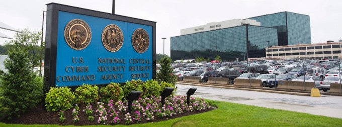 NSA headquarters in Fort Meade, Maryland - Google, Apple, Microsoft and Twitter issue open letter to President Obama to curtail an NSA run amok