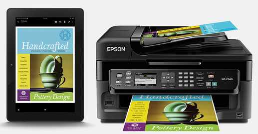 Amazon Kindle Fire HD and Amazon Kindle Fire HDX tablets will allow you to print wirelessly to an Epson Connect printer - Print wirelessly from Amazon Kindle Fire HD and Amazon Kindle Fire HDX to Epson's Connect printers