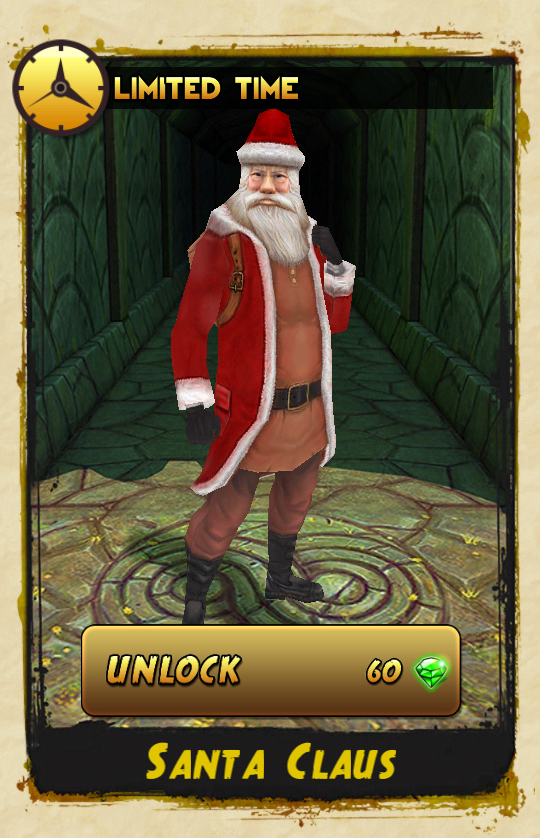 Temple Run 2 holiday-themed update lets you run as Santa