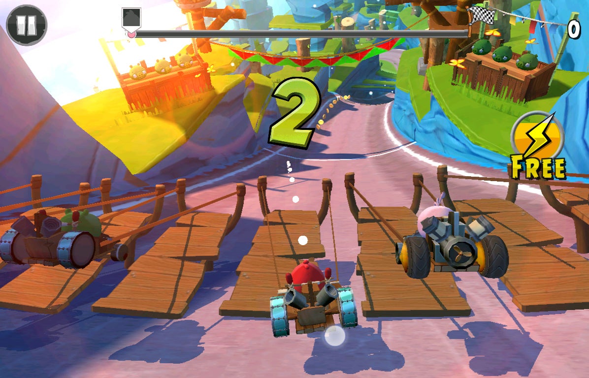 The good ol' slingshot is back - Angry Birds Go! review, or how annoying in-app purchases can actually be