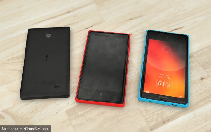 Affordable Nokia Normandy with customized version of Android concept render - Nokia reportedly shelves its Android device plans, shifts to smart wearables and wireless charging tech