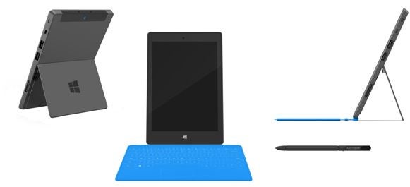 Surface Mini concept render - 8" Microsoft Surface Mini rumored to sport air gestures control, 1080p display
