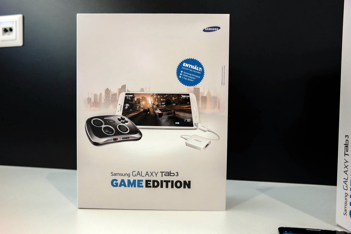 The Samsung Galaxy Tab 3 Game Edition - Samsung Galaxy Tab 3 Game Edition incoming, GamePad controller in tow