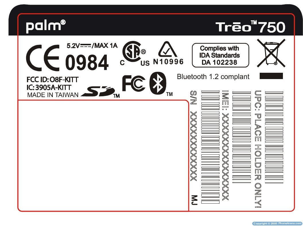 Palm Treo 750 approved for the States