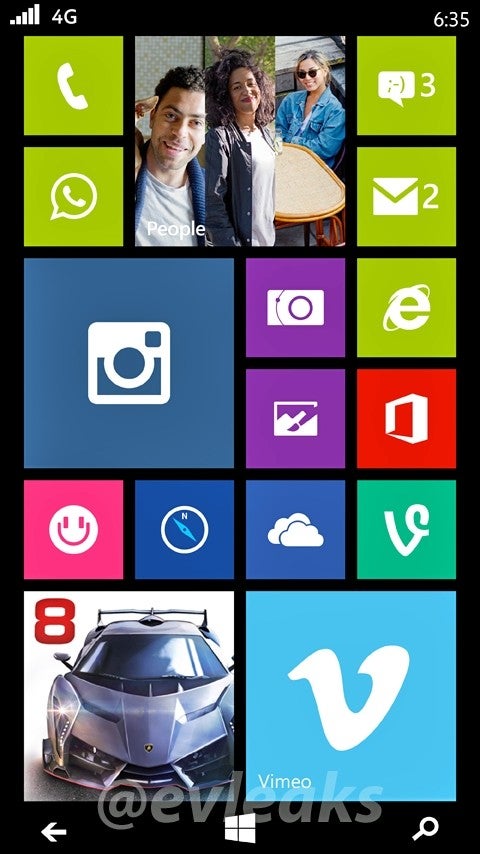 Nokia Lumia 635 Moneypenny screenshot reveals 4G connectivity