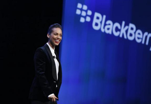 Alicia Keys and BlackBerry have parted ways - BlackBerry makes &quot;Keys&quot; change; Alicia out