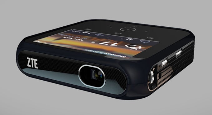 ZTE unveils an Android-powered 1080p hybrid projector at CES 2014
