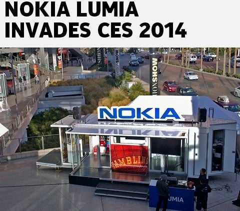 Nokia says it's "invading" CES 2014 - but not exactly with new Lumias