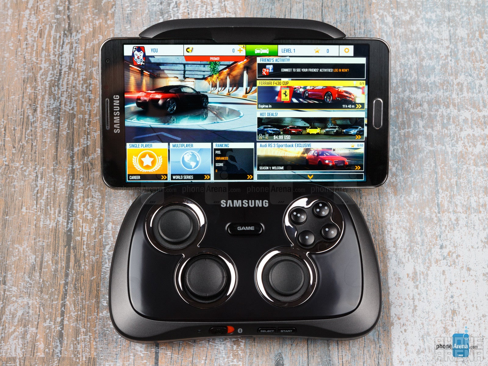 Samsung Android Wireless GamePad hands-on