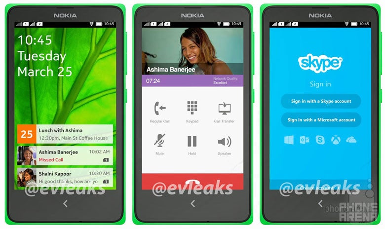 Leaked pics show Nokia Normandy Android phone as a dual-SIM device